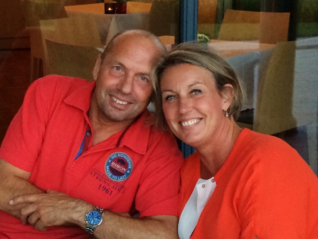 BILLEDE AF BIRGITTE OG TOMMY